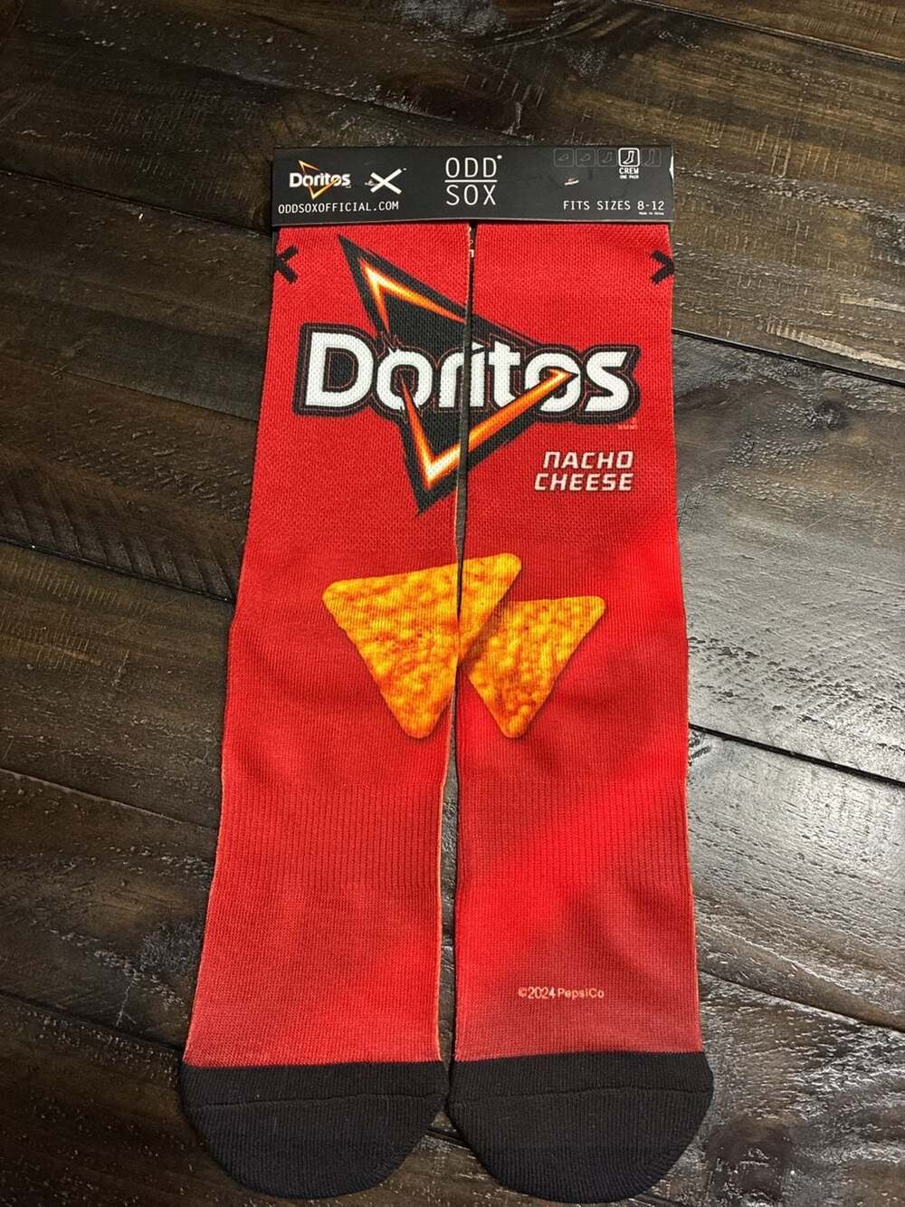 Odd Sox Doritos Nacho Cheese Crew Socks